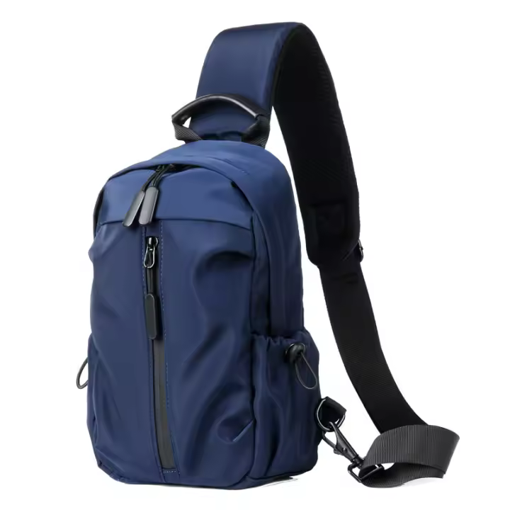 Bolso de pecho para hombre, nueva moda, mochila fresca, bolso de hombro de viaje de negocios multifuncional para ocio y negocios - 1