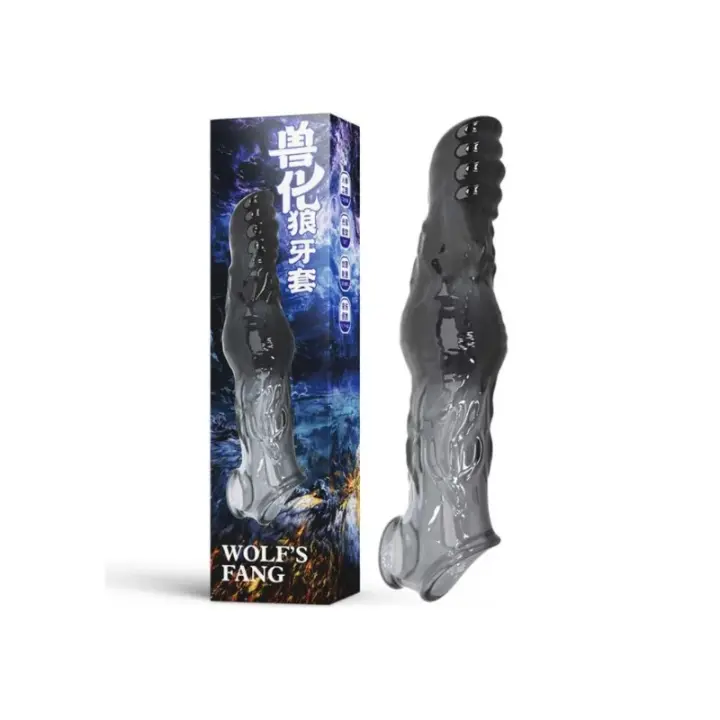 Anillo de Potenciación de Penis Juguete Sexual para Pareja Funda de Cóctil Monstruo - 1