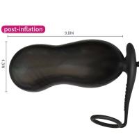 Leten Iatable consolador Anal Plug anillos de silicona suave para productos para adultos mujeres hombres parejas dilatador de trasero expansor juguetes sexuales caliente - details 19