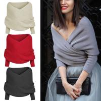 Buñada de invierno para mujer Cálida con capa de manga Ideal para regalos de Navidad y Día de Acción de Gracias - details 1