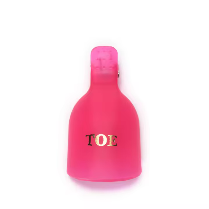 KADS Kit de herramientas para manicura, Set de 5 unidades para quitar esmalte de Gel, reutilizable, color rosa - 1