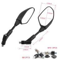 Espejos de Vista Trasera para Motocicleta RESPRACE Accesorios de Manillar para Honda DUKE - details 2