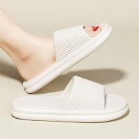 Pantuflas de plataforma gruesa ZHIDA, pantuflas de nube con suela suave de EVA, sandalias de verano para la playa, chanclas antideslizantes para mujer, pantuflas de baño para el hogar - details 1