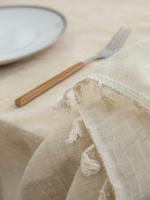 mesas rectangulares de tela, paños franceses lavables para fiestas, mesa de comedor de cocina interior y exterior - details 4