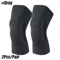 Mangas de compresión de rodilla, soporte de rodilla con almohadillas de Gel para rótula, entrenamiento, correr, levantamiento de pesas, alivio del dolor articular, 1 par - details 9
