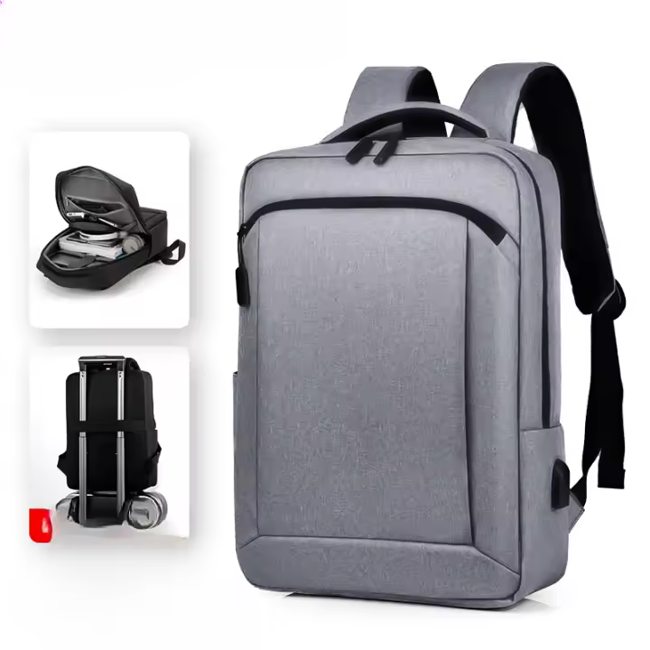 Mochila para hombre Mochila informal de moda Mochila de viaje para mujer Bolsa impermeable para computadora - 1
