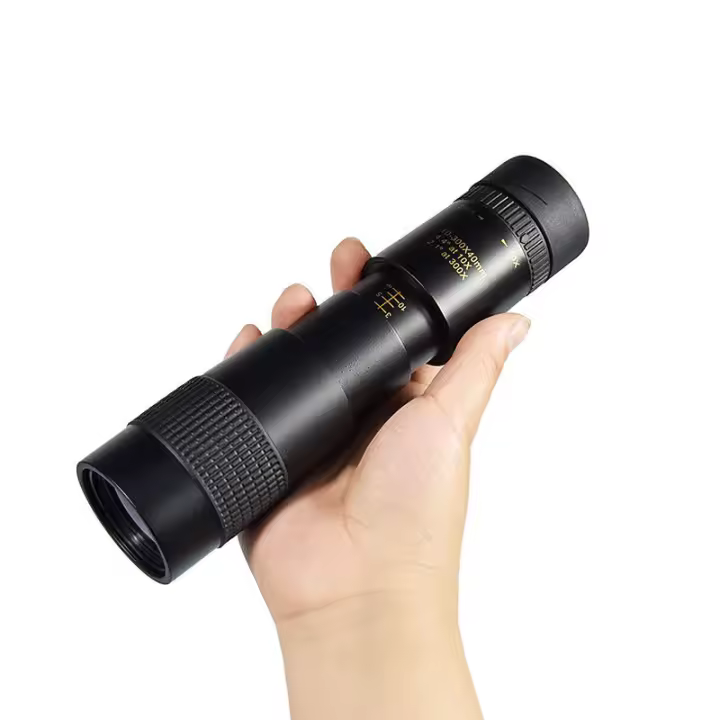 Nuevo Telescopio de lente única con campo de visión amplio HD Monocular con Zoom portátil 10-300 × 40 - 1