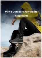 Botas de Invierno Impermeables para Hombres Calzado de Nieve Súper Cálido de Zapatillas - details 1
