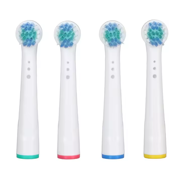Cabeza de reemplazo de cepillo eléctrico suave 4PCS para Oral B Braun D10 D16 DB4510 DB4010 - 1