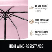 Paraguas compactos y resistentes al viento Apertura automática con un clic Reforzado con fibra de vidrio - details 32