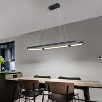 NEO Gleam-candelabro moderno minimalista para comedor, cocina, Bar, candelabros de moda, colgante de correo gratis, iluminación LED - details 7