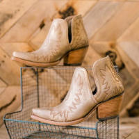 Botas Martin Botas cortas para mujer Botas Chelsea de tobillo de moda de vaquero occidental - details 4