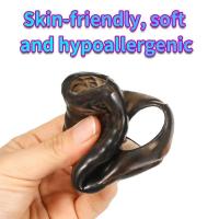 Leten Extender Condón reutilizable Retraso de la eyaculación Funda Dick Dildo masculino Juguetes sexuales para hombres Adultos 18+ Productos eróticos - details 5