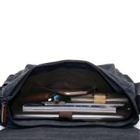 Bolso bandolera para ordenador portátil de 16 pulgadas para hombre, lona, ​​uso diario - details 13