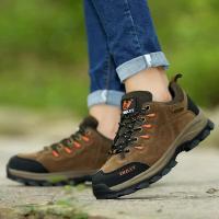 2020 nueva llegada calidad suela gruesa protege tus pies zapatos de senderismo de moda Neutral para mujer al aire libre - details 12