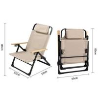 Silla de respaldo alto para acampar al aire libre plegable con ángulo ajustable de 5 rejillas Kermit recién mejorada, sillón de jardín - details 0