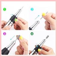 Fresa de uñas JSDA® JD 400 Pro, fresa de uñas para uñas de gel con profesional 30000 rpm, fresadora de uñas eléctrica, incluye 10 accesorios, uñas acrílicas, removedor de callos, privat & Studio - details 2