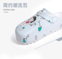 Zapatos de zueco de trabajo de enfermera Unisex, calzado de playa, sandalias de Bash de agua, zapatillas de ducha de verano - details 1