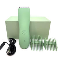 Afeitadora de pelo corporal para hombres, recortadora de bolas para Ingle, cuchilla de cerámica reemplazable, Afeitadora eléctrica, cortadora impermeable - details 0