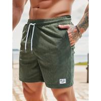 Pantalón Corto para Hombre Verano 2025 Pana Deportiva Ajustable Moda Casual Urbana - details 5