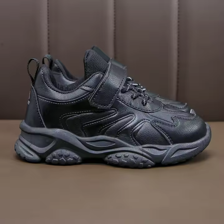 Zapatos deportivos cómodos y transpirables para correr blancos para niños talla 26-37 - 1