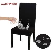 Funda impermeable para silla de comedor, funda elástica para silla, Protector de silla lavable extraíble para el hogar, restaurante, cocina, banquete - details 6