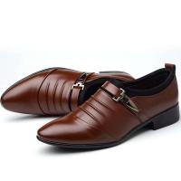Zapatos planos con logo para hombre, informales, de cuero limpio, hechos a mano, 2024 - details 12