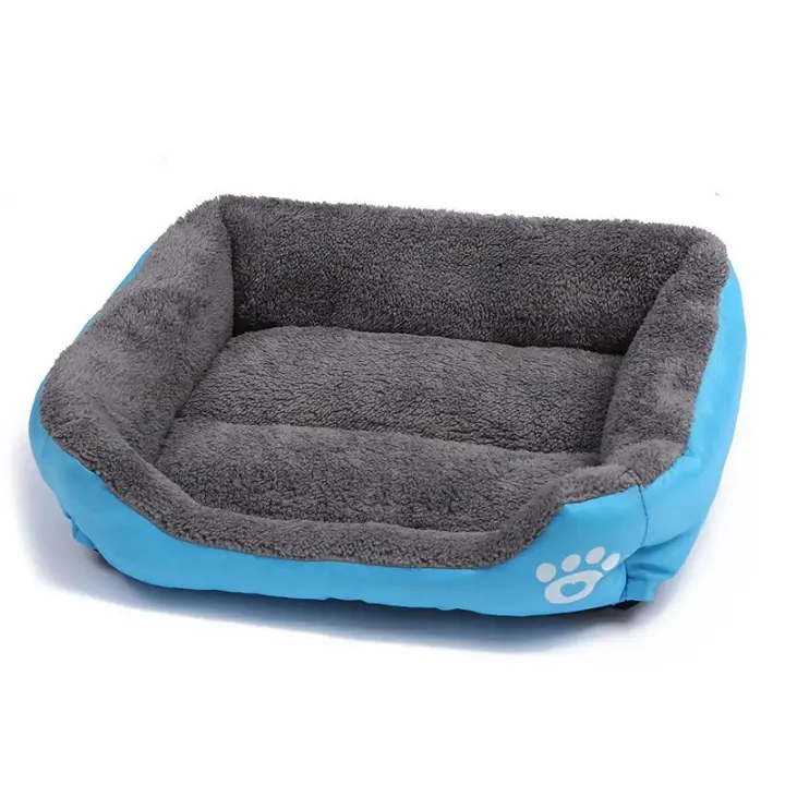 Cama de felpa lavable para perro, cesta grande, sofá cama cálido, nido para mascotas, alfombrilla para dormir - 1