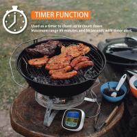 Termómetro digital instantáneo para carne, cocina, pantalla grande para parrilla, barbacoa, horno, cocina - details 4