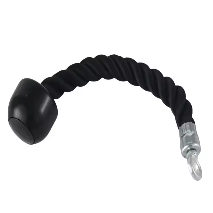 Cuerda portátil profesional para tirar hacia abajo de tríceps, cuerda multiusos estable para gimnasio, cuerda de nailon resistente para bíceps, equipo de Fitness - 1