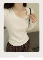 Camiseta De otoño Para Mujer, Ropa Para Mujer, Tops, camiseta, Top corto Para Mujer, camisetas Y2k Para Mujer, Ropa De Mujer, ropa femenina Traf - details 14
