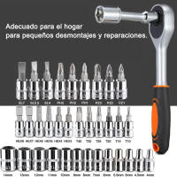Juego de Llave de Trinquete de 46 Piezas Material de Acero al Cromolibdeno - details 4