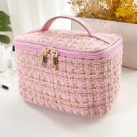 Bolsa De Cosméticos Portátil De Gran Capacidad Para Mujer Pequeña Bolsa De Almacenamiento De Viaje De Alta Valía Con Fragancia - details 9