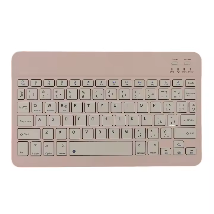 Teclado inalámbrico con Bluetooth para tableta, periférico en español para iPad pro 2021 Air 5 2022, Samsung MiPad 5/6, MatePad, Lenovo, Xiaoxin - 1