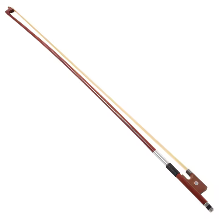 Arco octogonal negro para niños, arco de violín duradero, instrumentos musicales portátiles para aprender a practicar, 4/4 - 1