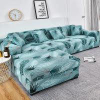 Fundas de sofá elástica en forma de L, cubierta Universal de esquina, seccional, 2 piezas，Funda de sofá，Fundas Sofa Elasticas - details 13
