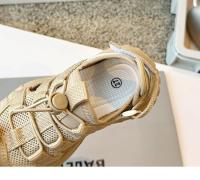 Compañero de clase 2025 verano nuevos niños suela suave versátil niñas playa deportes y ocio escuela campus correr niños sandalias - details 12