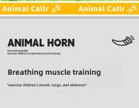 Lindos animales de concha, juguetes vocales para niños, cuerno que puede silbar y cuerno, juguete educativo de entrenamiento muscular Oral para bebés, regalos para niños - details 3