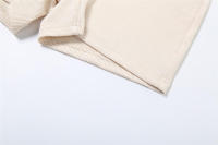 BUNO-Mono de manga corta para mujer con cremallera y cremallera elástica, ropa informal de calle sencilla - details 13