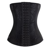Corsé bordado de malla para mujer, faja moldeadora de cuerpo, entrenador de cintura, fajas colombianas originales, ropa moldeadora de Control de ajuste del vientre - details 10