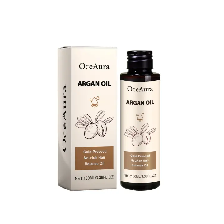Oceanaura Marroquí Nut repara el cabello seco y furioso, hidrata la piel y proporciona un aceite para el cuidado del cabello con múltiples efectos - 1