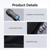Masajeador eléctrico de piernas y pies, presión de aire, Shiatsu, masaje de pantorrilla, compresión de muslo, promueve la circulación sanguínea, alivia la fatiga muscular - details 7