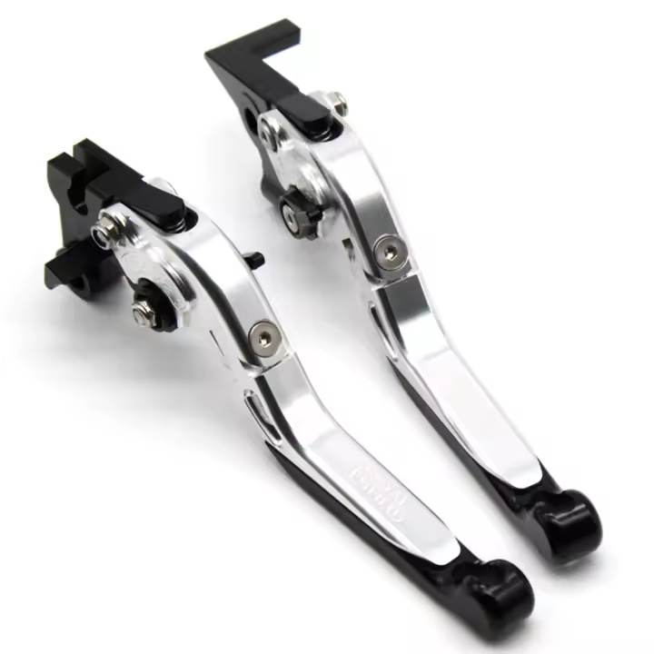 For Royal Enfield Classic 500 Scram 411 Thunderbird X 350 Bullet 350 Motorcycle Adjustable Brake Clutch Levers CNC Handle Lever - 1