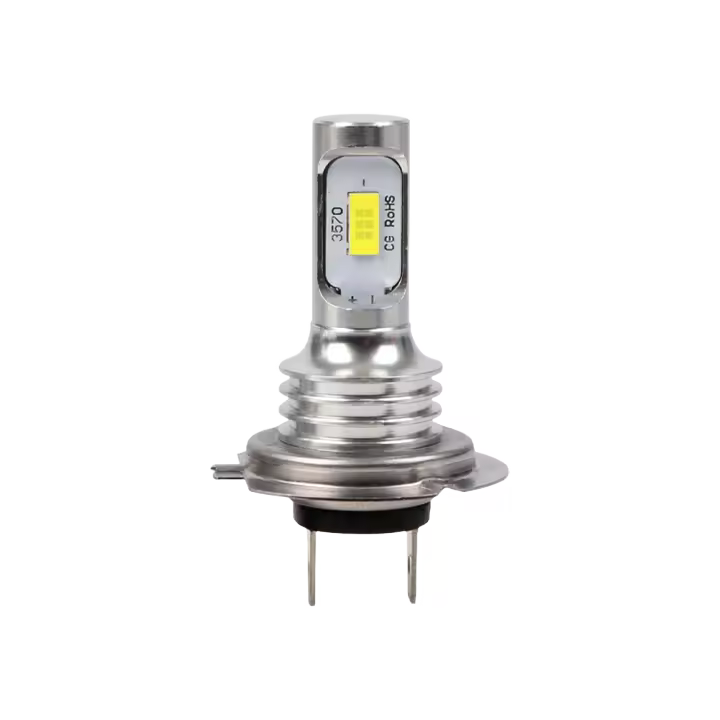 Kit de Faros LED H7 Bombillas de Luz Alta y Baja de 80W 10000LM Boquilla Impermeable 6000K Blanco - 1