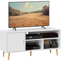 Mueble TV Moderno con Armario y 3 Compartimentos Para Televisiones de 60" - details 0