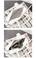 Bolso de bebé transparente suave para niña estudiante, bolso de hombro pequeño, bolso cuadrado, bolso de mensajero bidimensional - details 60