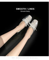 Sporty Singles Mujer 2025 Nuevo Diseño Zapatos de tacón con cordones Zapatos casuales interiores elevados - details 10