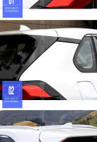 Cubierta decorativa para ventana de coche Vtear para Toyota RAV4 XA50 2023-2019 Accesorios exteriores ABS Chrome Modificación de coche - details 7