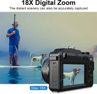 Cámara Digital 4K Enfoque Automático Anti-trémolo Grabadora de Video Youtube - details 5