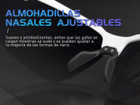 Gafas De Sol Deportivas Kapvoe 2023 para Ciclismo y Correr con Lentes Polarizadas Protección UV Material del Marco TR - details 4